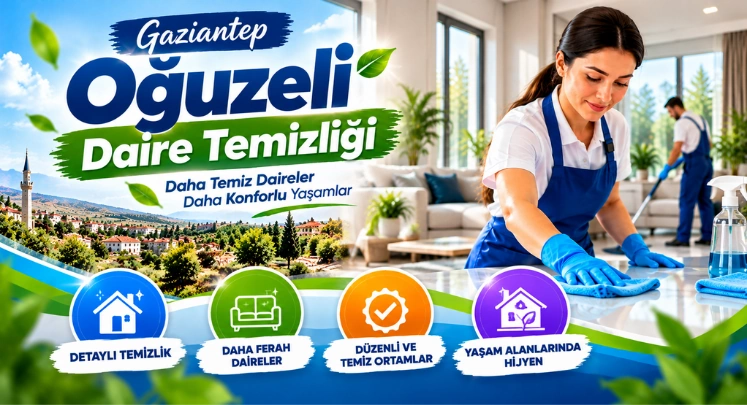 oğuzeli daire temizliği