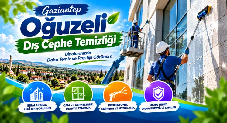 oğuzeli dış cephe temizliği
