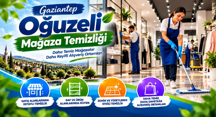 oğuzeli mağaza temizliği